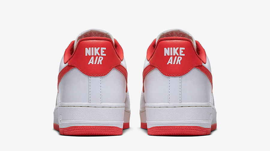 Nike Air Force 1 Low White Red | Where To Buy | 845053-100 | The Sole ...