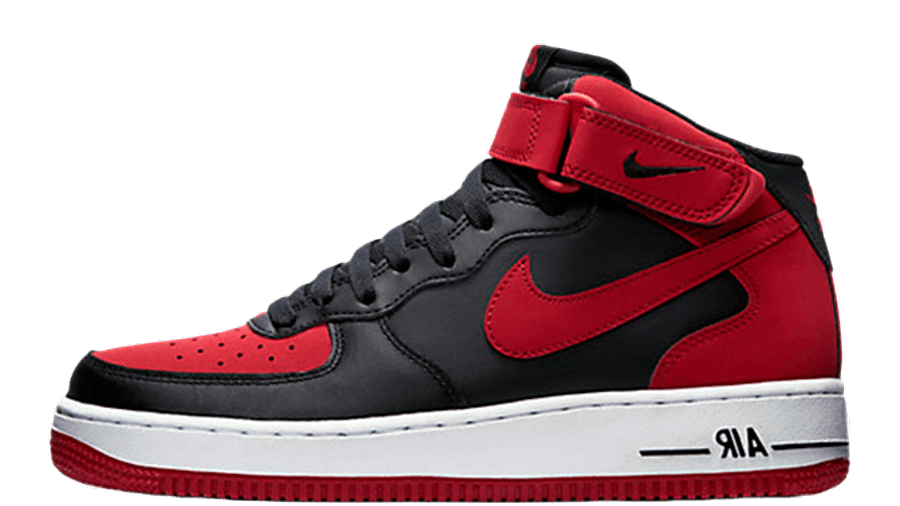 nike air force 1 mid bred