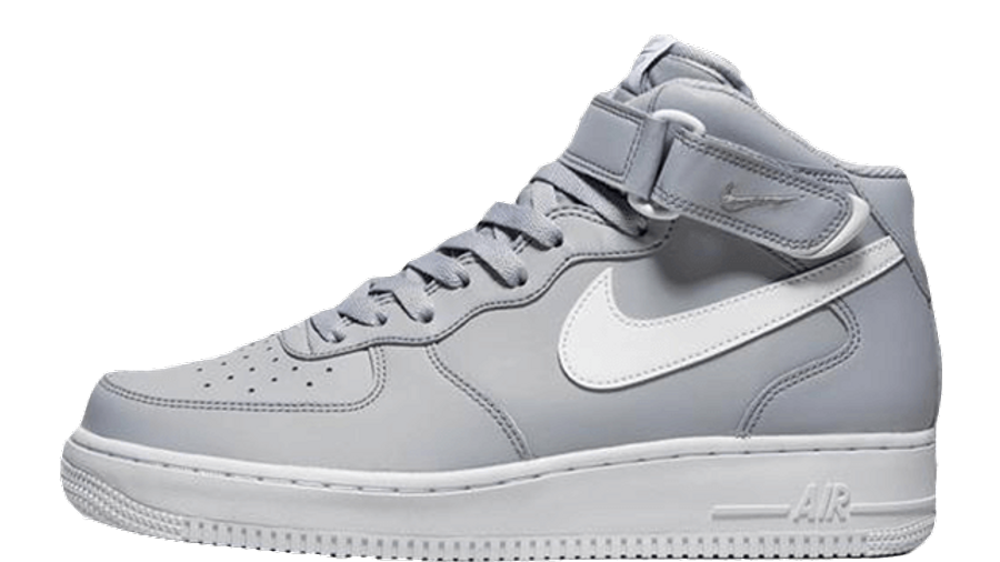 gray air force 1 mid