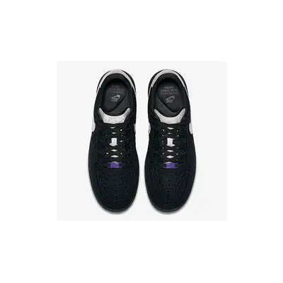 Nike air force 1 hotsell ultra flyknit black metallic