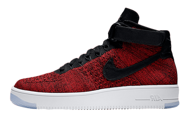 Nike Air Force 1 Ultra Flyknit Mid Red 