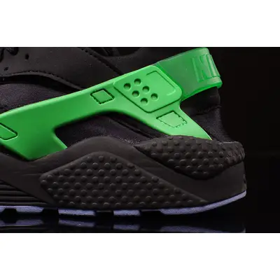 Nike Air Huarache Black Poison Green Where To Buy 705070 001