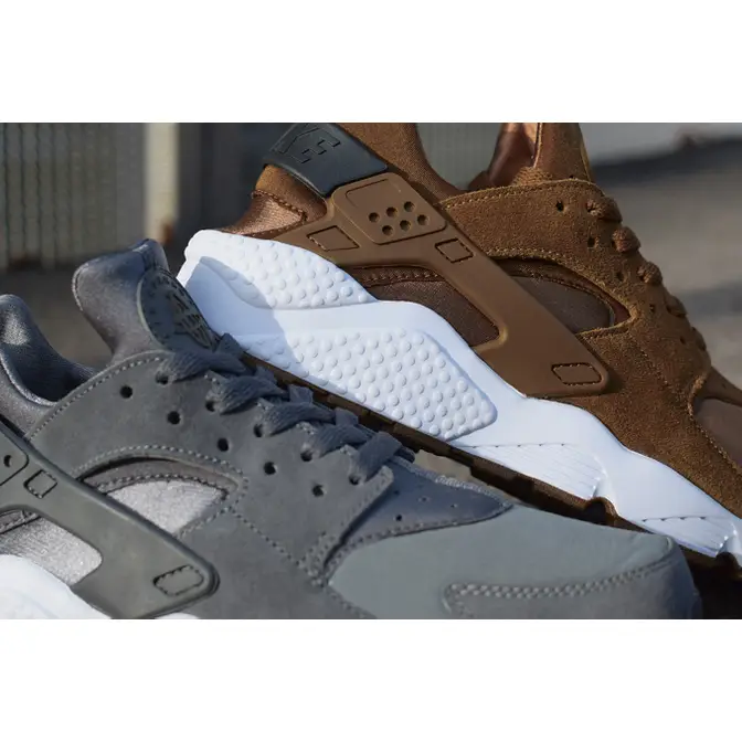 Nike Air Huarache Dark Grey Where To Buy 318429 021 The Sole