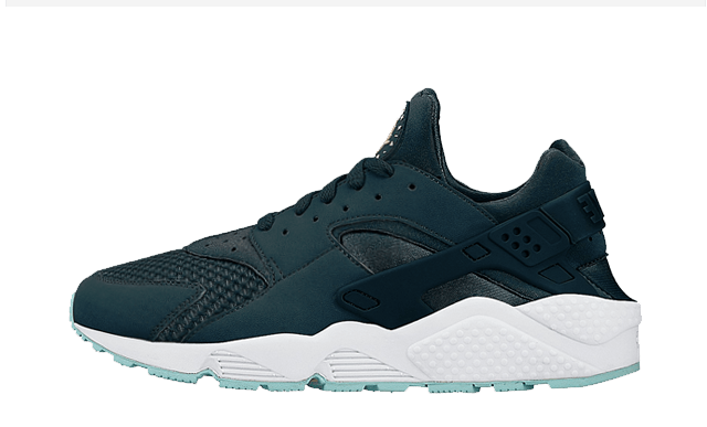 nike huarache free green