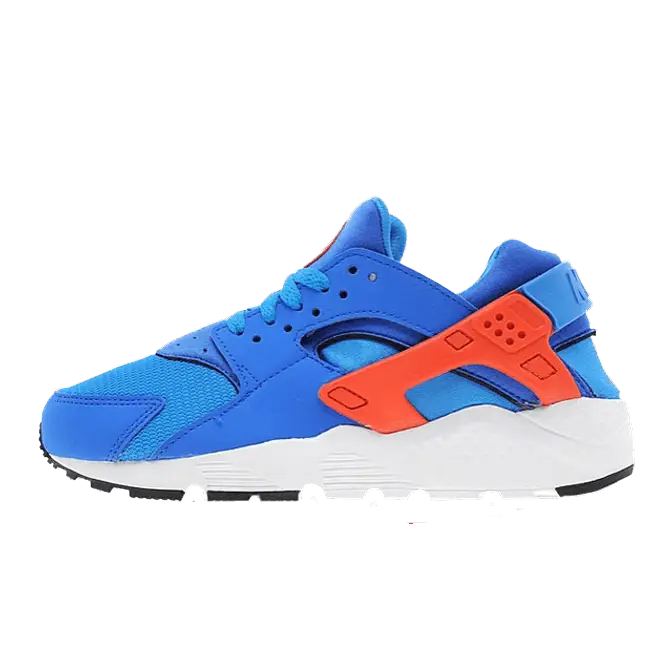 Nike huarache junior store blue