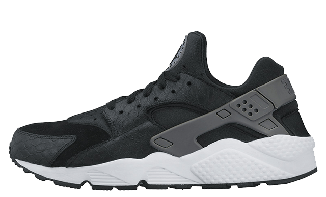 air huarache run mid black