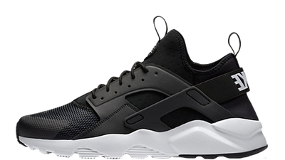 nike huarache ultra black and white