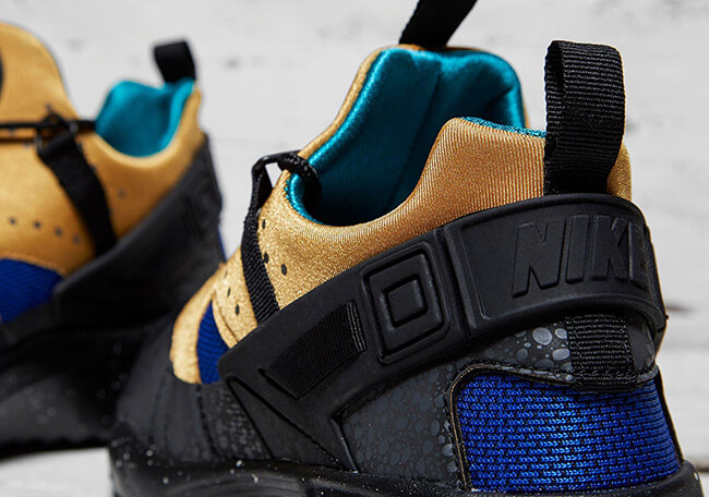 Nike Air Huarache Utility Tan Blue Where To Buy 806979-700