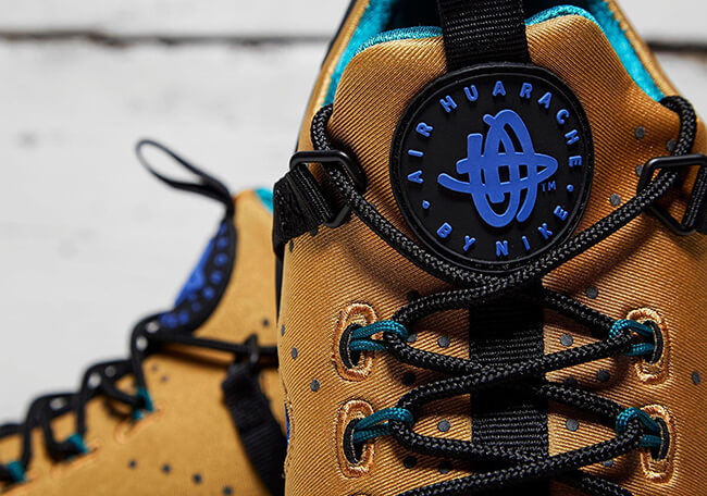Nike Air Huarache Utility Tan Blue