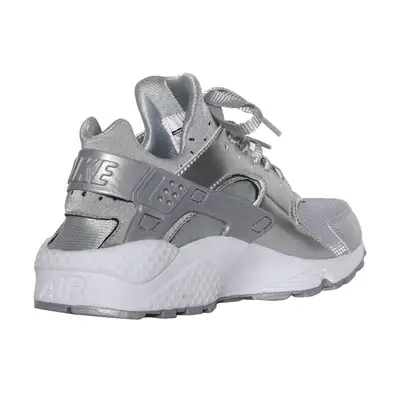 Nike huarache silver metallic best sale