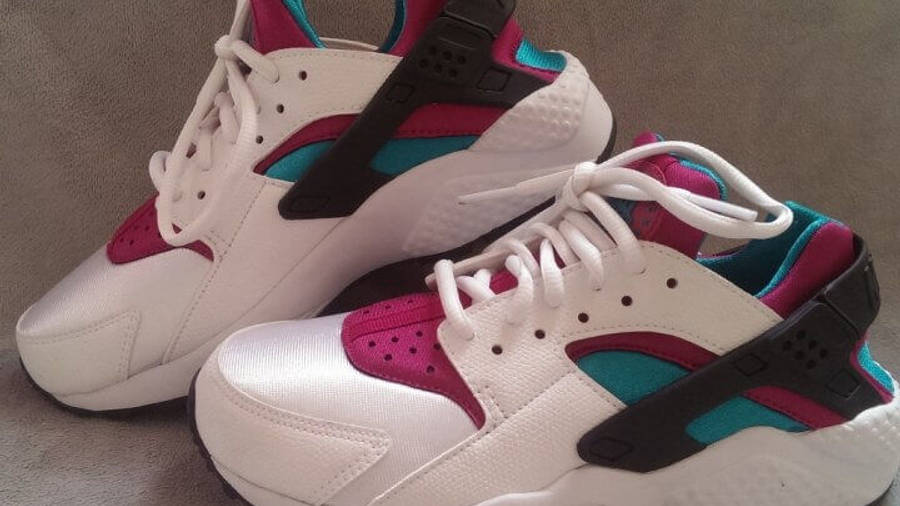 nike huarache emerald