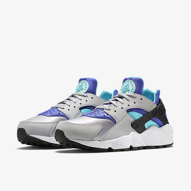 Nike Air Huarache Womens Teal Grey
