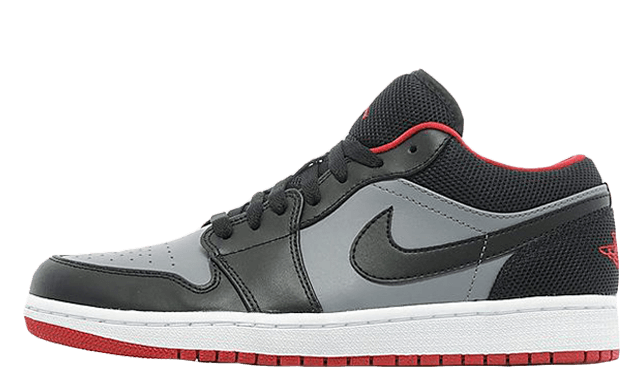 Nike Air Jordan 1 Low Black Grey 