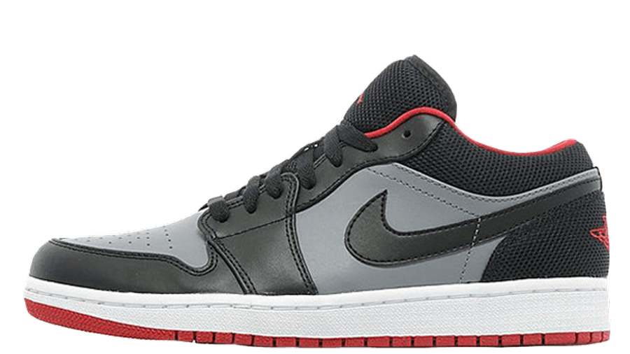 jordan 1 low black gray