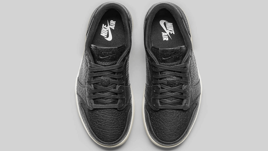 Nike Air Jordan 1 Low Swooshless Black | Where To Buy | 848775-005 ...