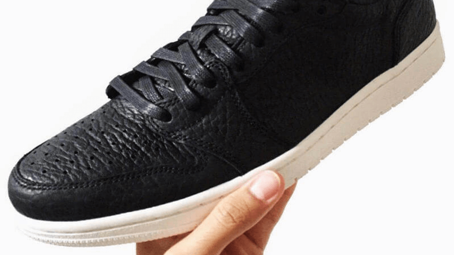 Nike Air Jordan 1 Low Swooshless Black | Where To Buy | 848775-005 | The Sole Supplier