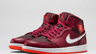 Nike Air Jordan 1 Mid Team Red | Where To Buy | 554724-604 | The Sole Supplier
