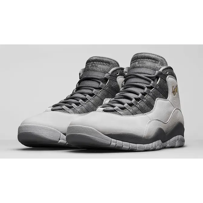 Air jordan best sale 10 retro grey