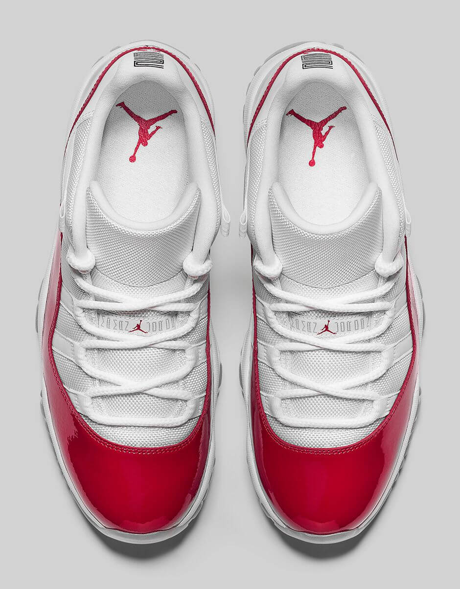 jordan 11's white and red