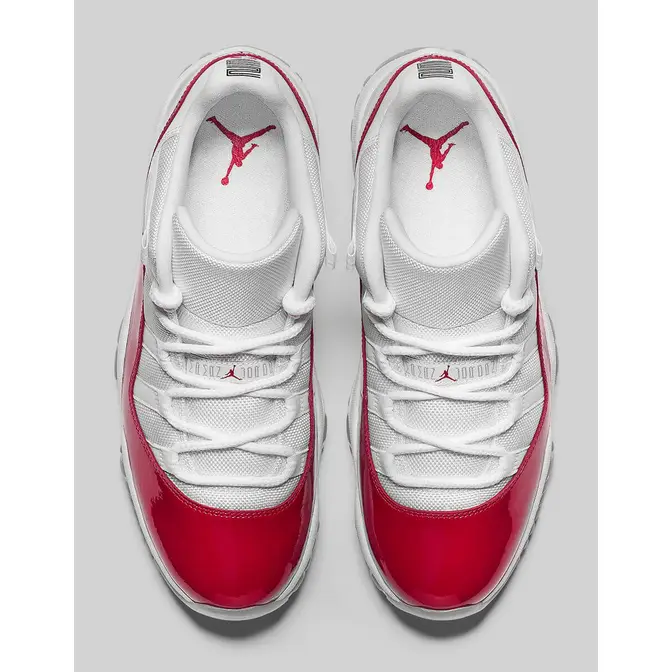 jordan 11 low red sole
