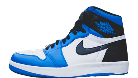 Glossy Black Overlays Dress This Bright & Bold Nike Air Jordan 1 Glossy Black Overlays Dress This Bright & Bold Nike Air Jordan 1