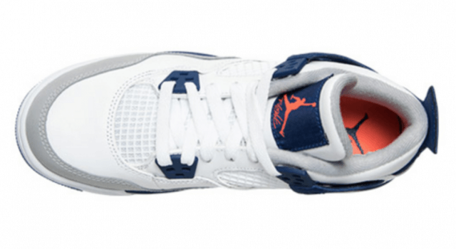 Nike Air Jordan 4 GS White Blue