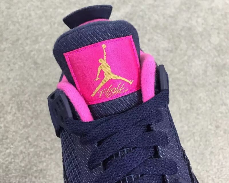 Nike Air Jordan 4 Girls Denim