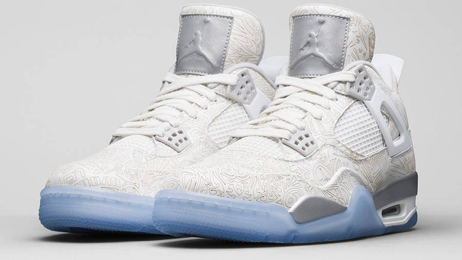 black retro 4s laser