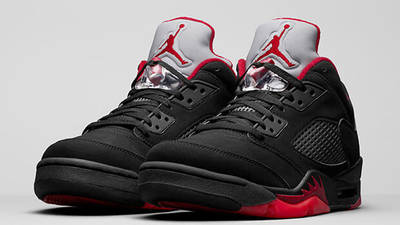 jordan 5 black red 2018