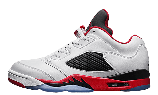 Jordan 5 store fire red 2017