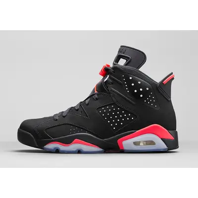 Retro jordan 6 store black and red