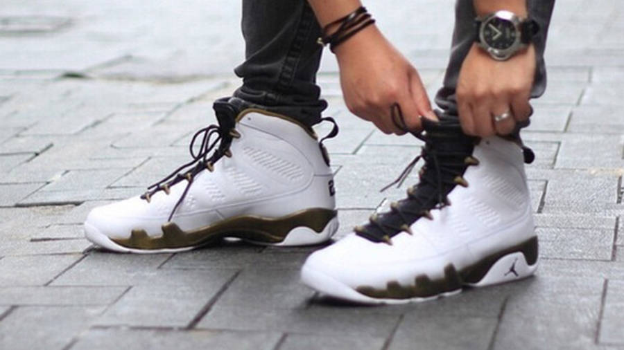 jordan 9 militia green