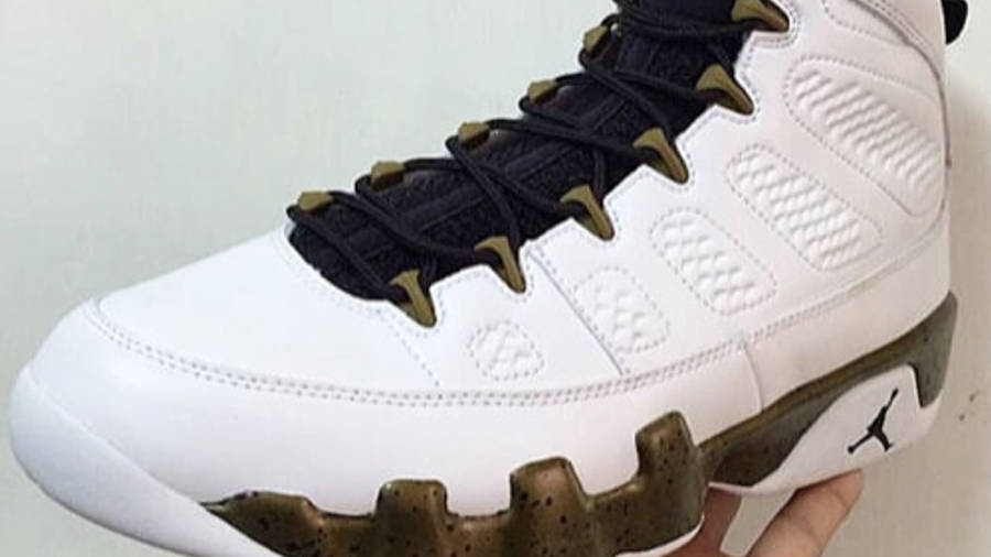 air jordan 9 militia green