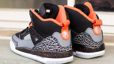 jordan spizike orange and black