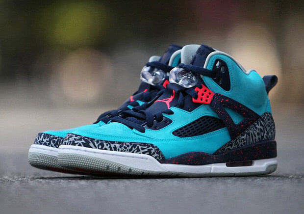 air jordan spizike blue