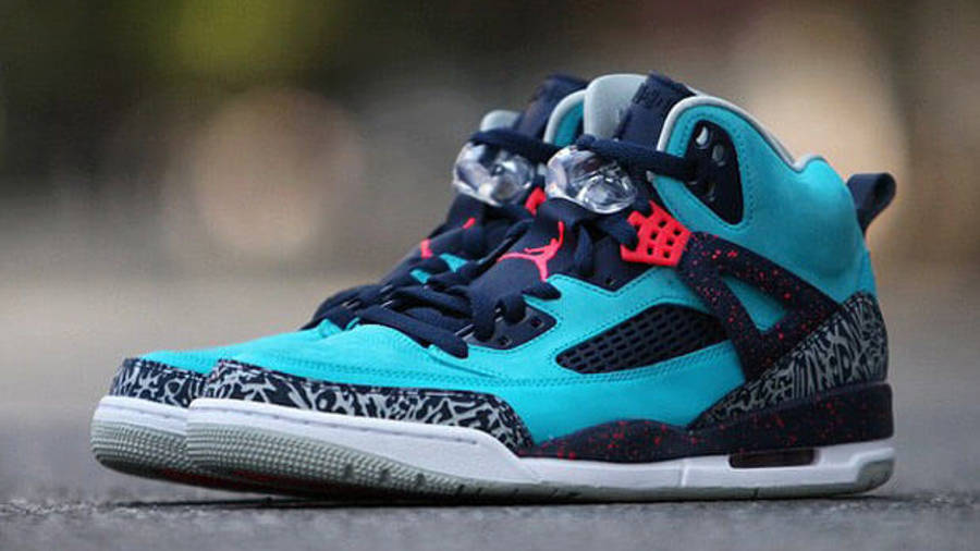 blue jordan spizike