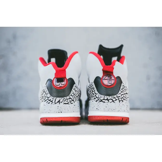 Nike Air Jordan Spizike Wolf Grey Gym Red