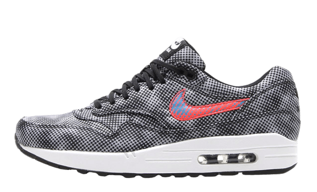 Nike Air Max 1 FB QS Black Bright Crimson