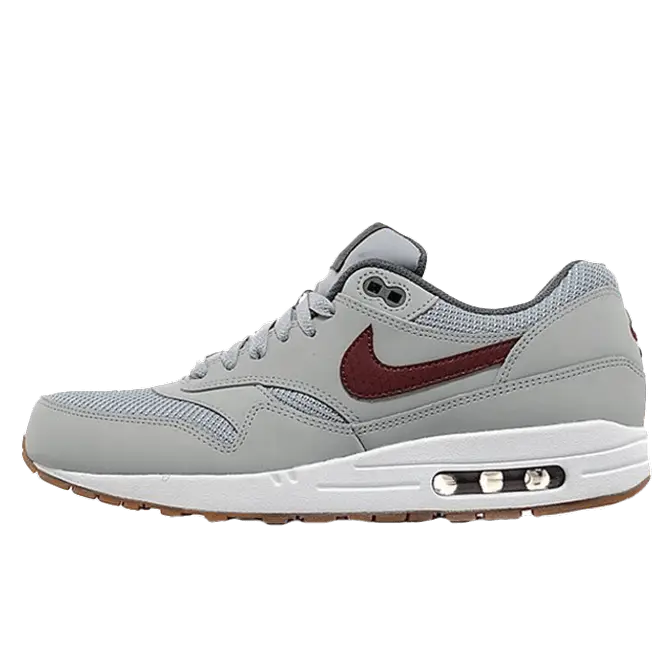 air max 1 grey red