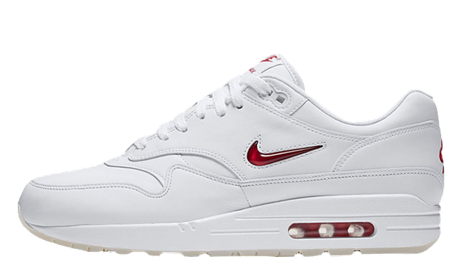 air max 1 jewel white red