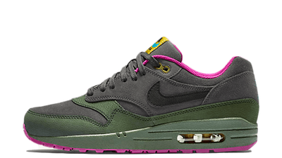 nike air max 1 green purple