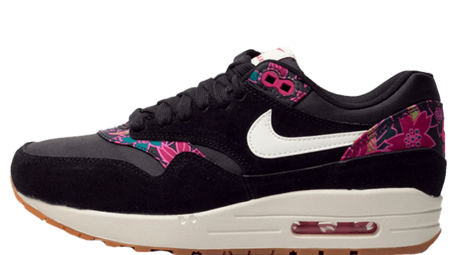 Nike Air Max 1 Print Black Sail Pink Force | Where To Buy | 528898-004 |  The Sole Supplier