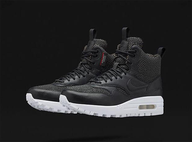 Nike Air Max 1 Sneakerboot Tech Black