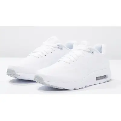 Nike air max 1 ultra essential all white best sale