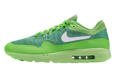 air max flyknit green