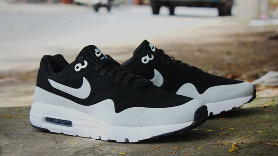 air max ultra moire black and white