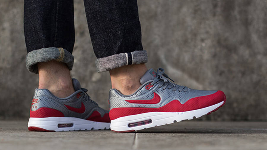 nike air max ultra moire red white