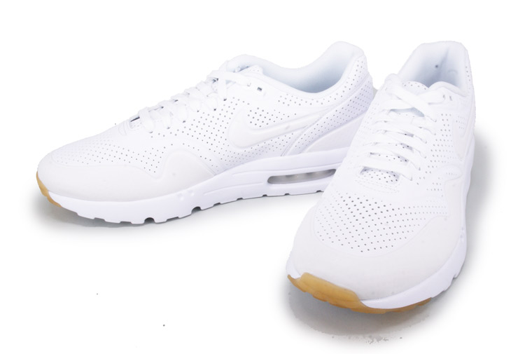 nike air max 1 trainers in white