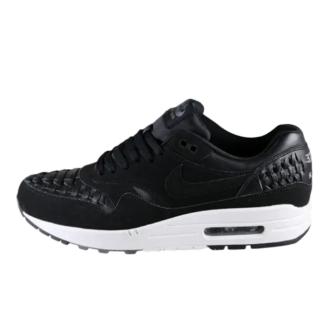 Nike air max 1 woven black leopard best sale