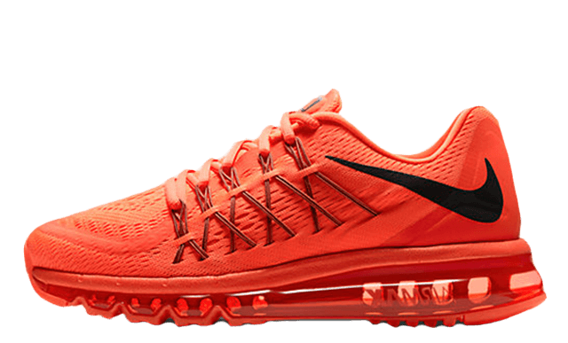 nike air max 2015 black and red